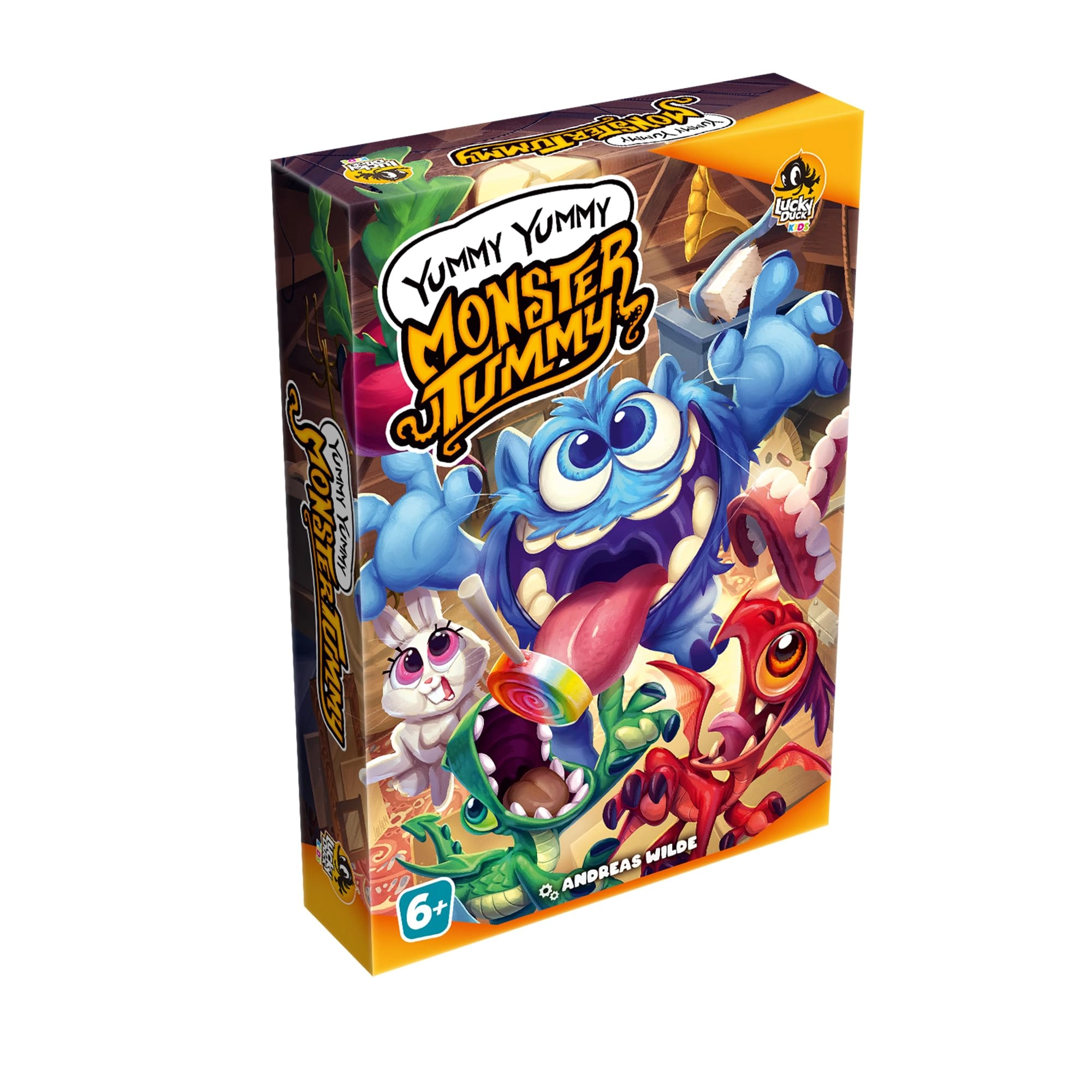 LUCKY DUCK GAMES Yummy Yummy Monster Tummy - Card Game