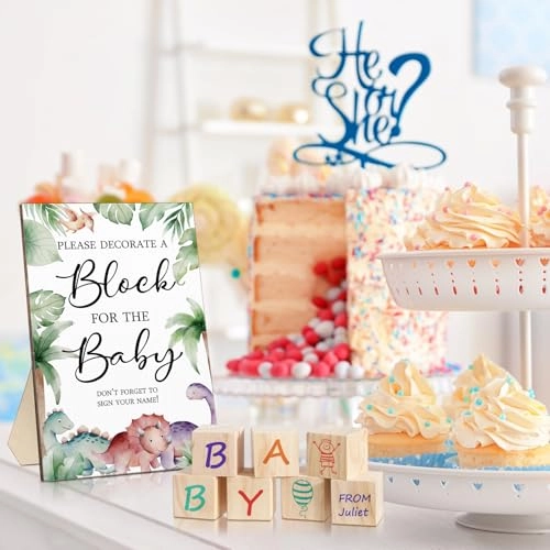 Baby Shower Games Sign - 75 Pcs