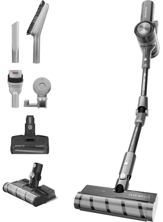 (Renewed) Cordless Stick Vacuum Cleaner - WET/DRY 60-MINUTE