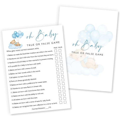 Oh Baby True or False - 18 years and up 25
