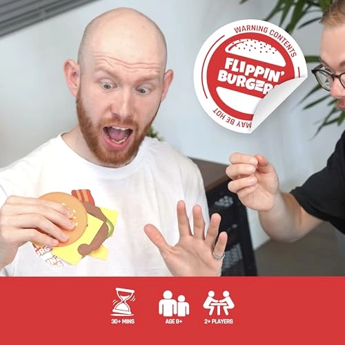 Flippin’ Burgers - Card Flipping Party Game