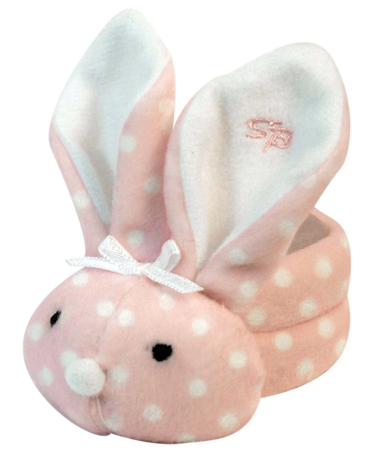 Stephan Baby Boo Bunnie - Baby Girl Polka Dot 4 Inch + Boo Cube