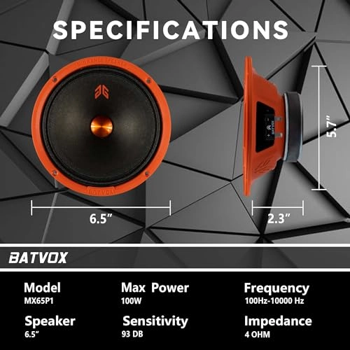 MX65P1 - 6.5 Inch Coaxial