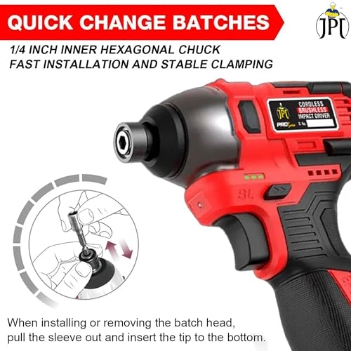 Pro Series Compact Impact Driver - 1.5 Amp Hours