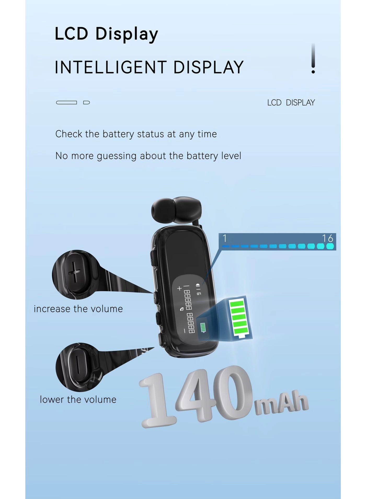 Clip-On - Wireless Earbud