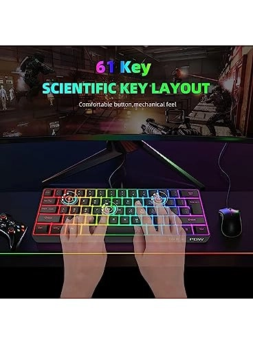 60% Wired Gaming Keyboard