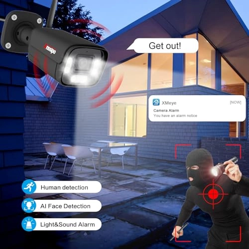 Wireless Security Camera System - 8 channels