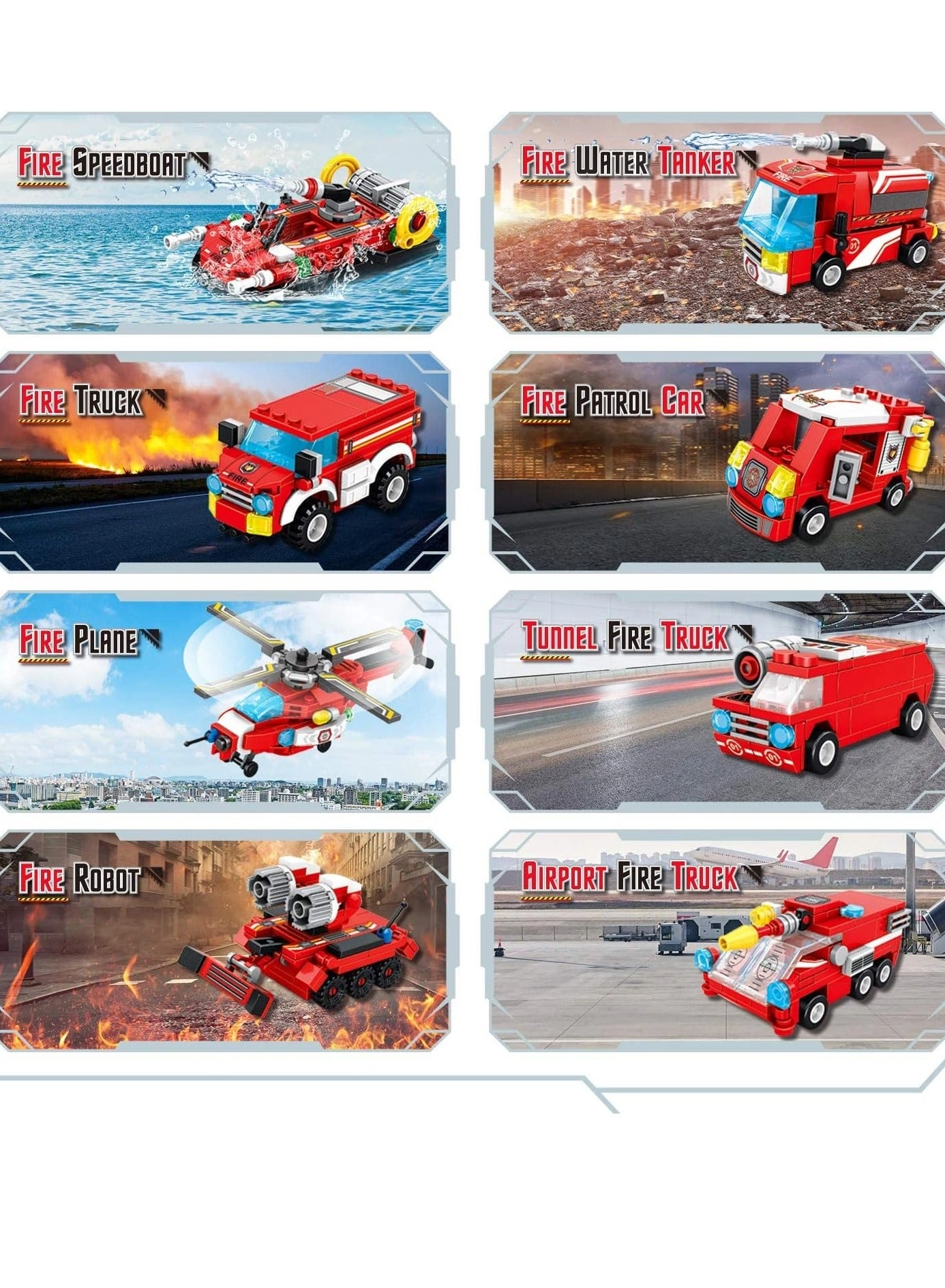 Fire Robot - 836 pcs