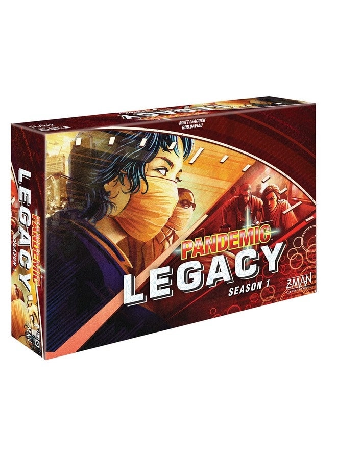 Z-Man Games Pandemic Legacy Season 1: Red Edition - Cooperative