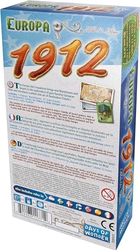 Ticket To Ride: Europe 1912 Expansion Pack