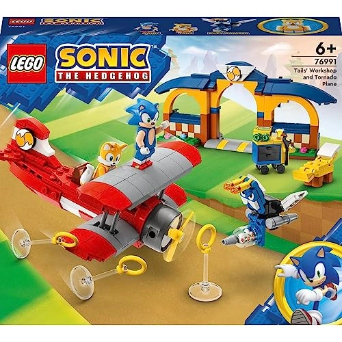 Sonic the Hedgehog Tails' Workshop and Tornado Plane (76991)