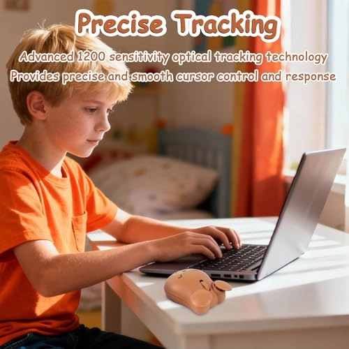 Bear Shape Wireless Mouse - USB