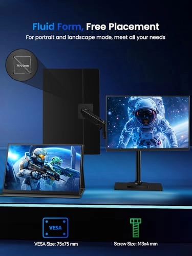 Portable Monitor - 2.5K 16 Inches