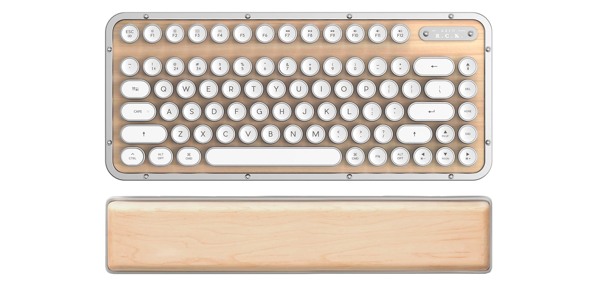 Retro Compact Keyboard - Wired/Wireless