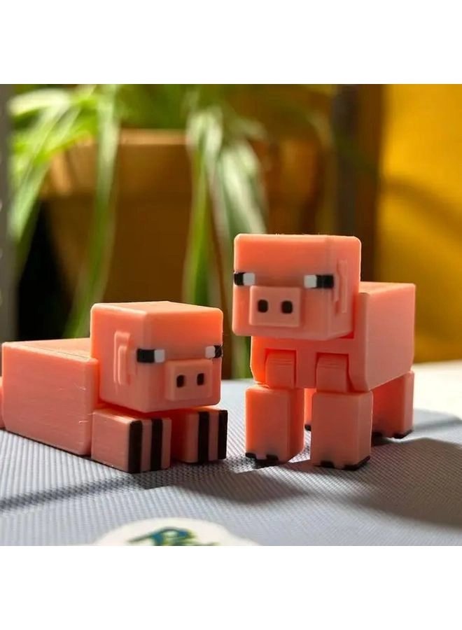 Generic 3D Printed Pig - Decorative Figurine Halloween Christmas