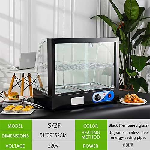 Heating Constant Temperature Food Display Cabinet - 50-200 ℃ Adjustable