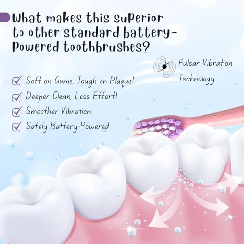 Disney Stitch Battery Powered Electric Toothbrush