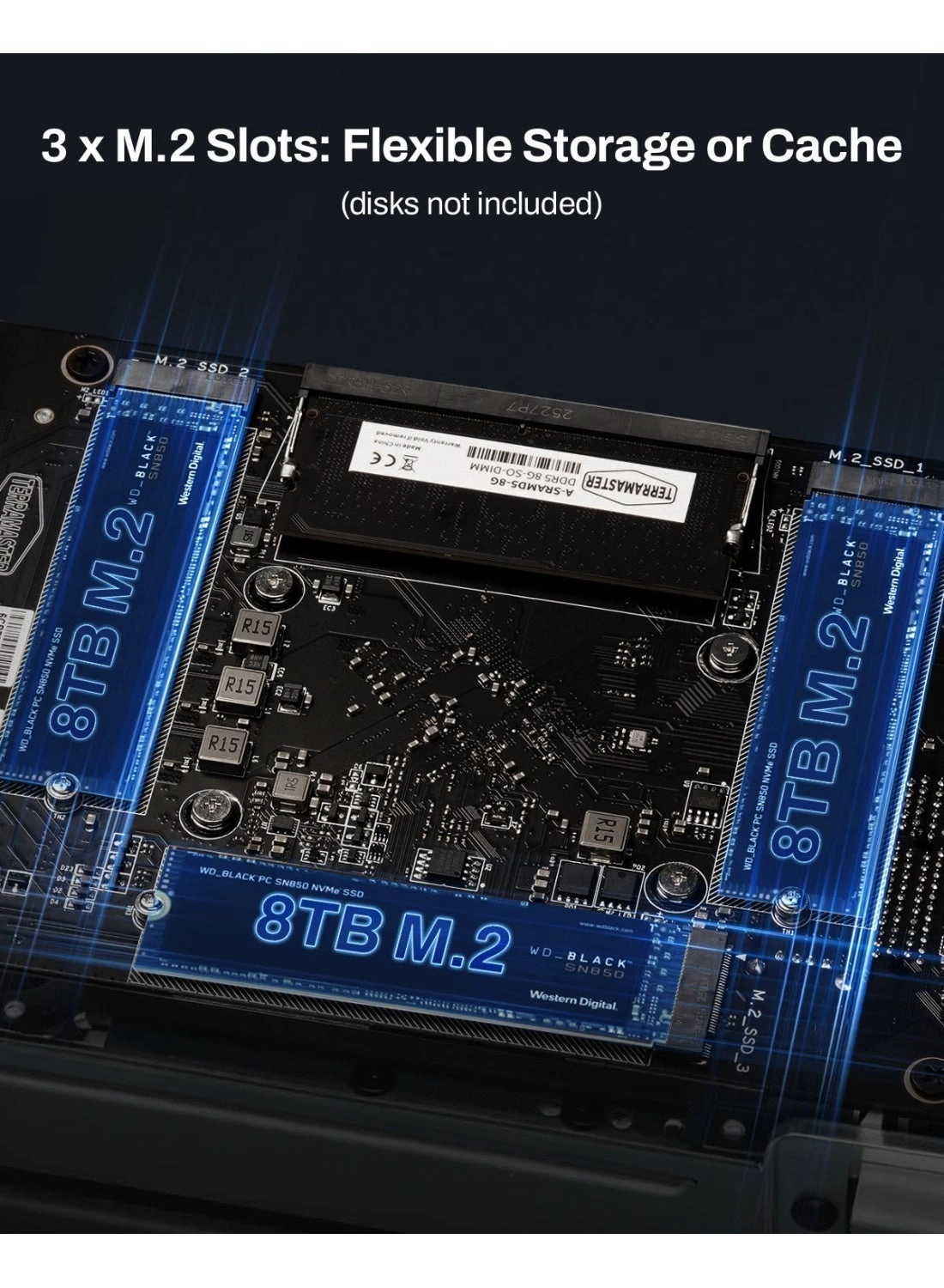 F2-425 Plus 2-Bay 8TB - 2 X 4TB Seagate IronWolf