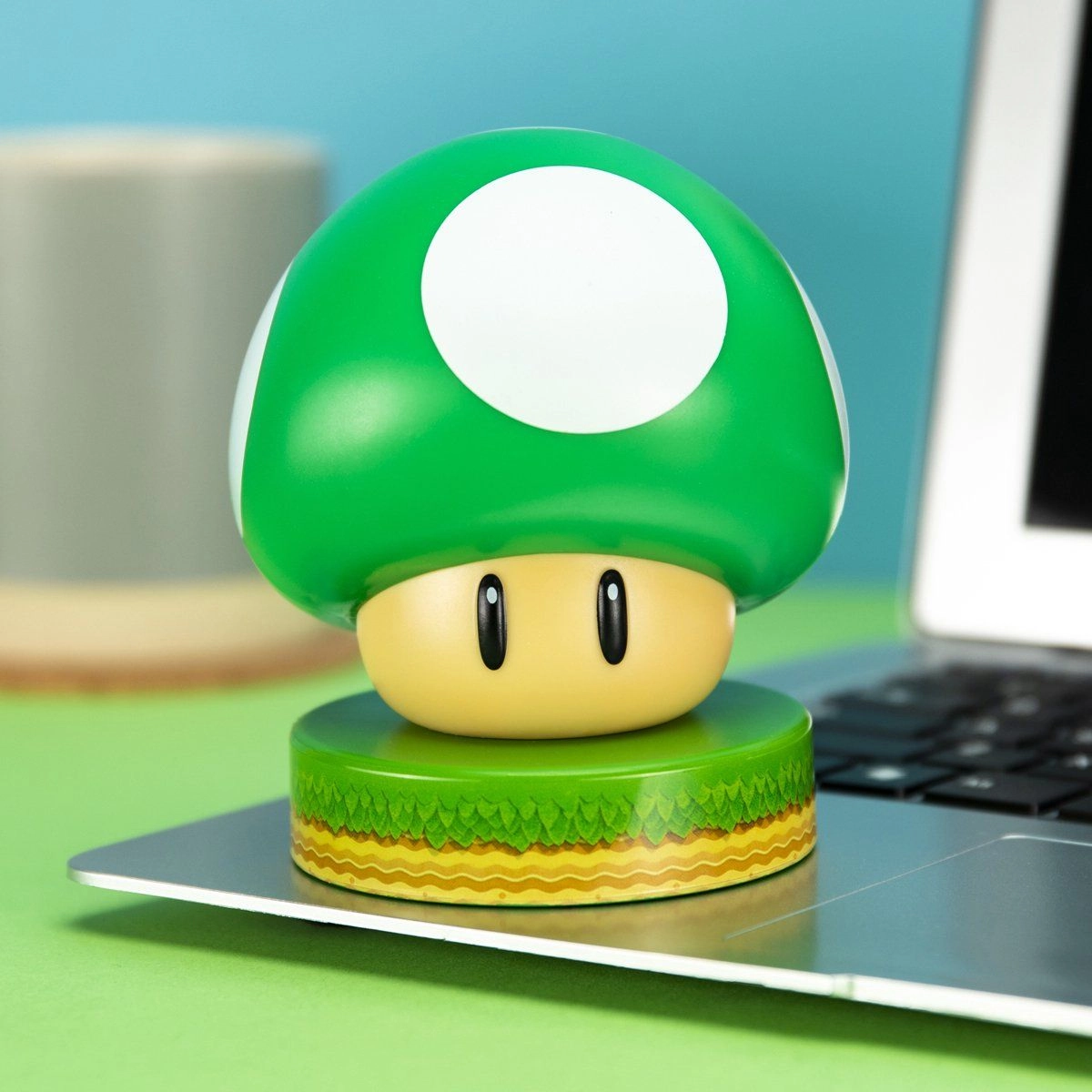 1Up Mushroom Icon Light - Lighting & Clocks green