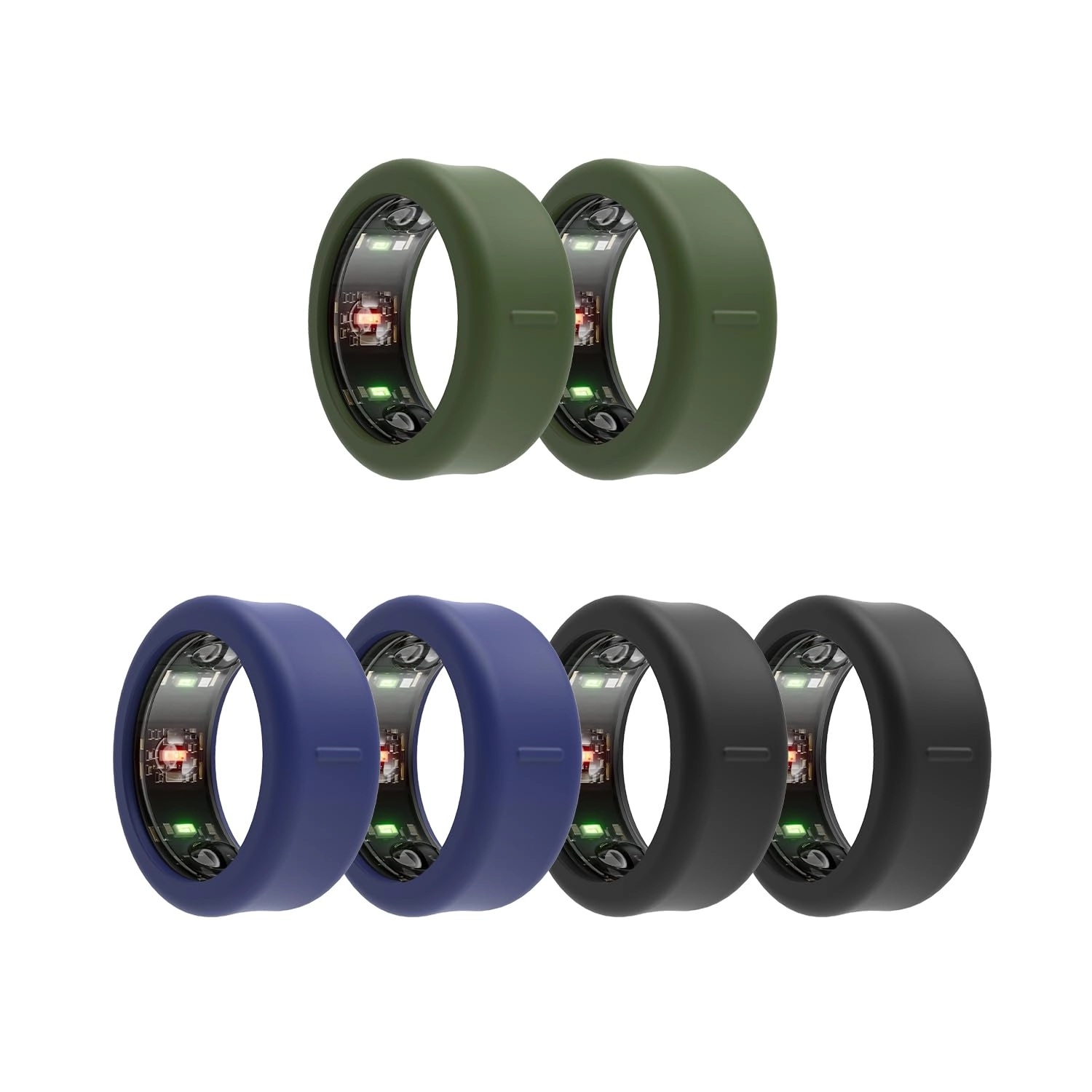 Ring Protector - Clear Deep Blue Black