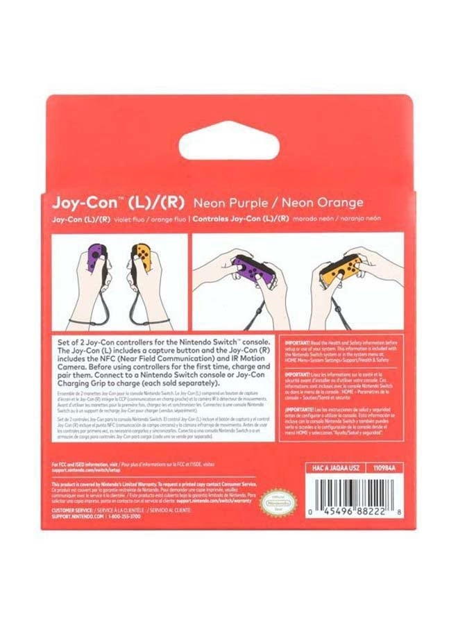 Nintendo Switch Joy-Con Purple/Orange