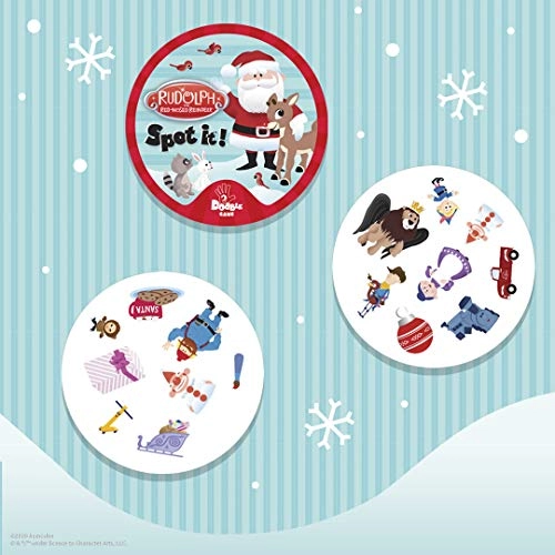 Spot It! Rudolph - Card Game