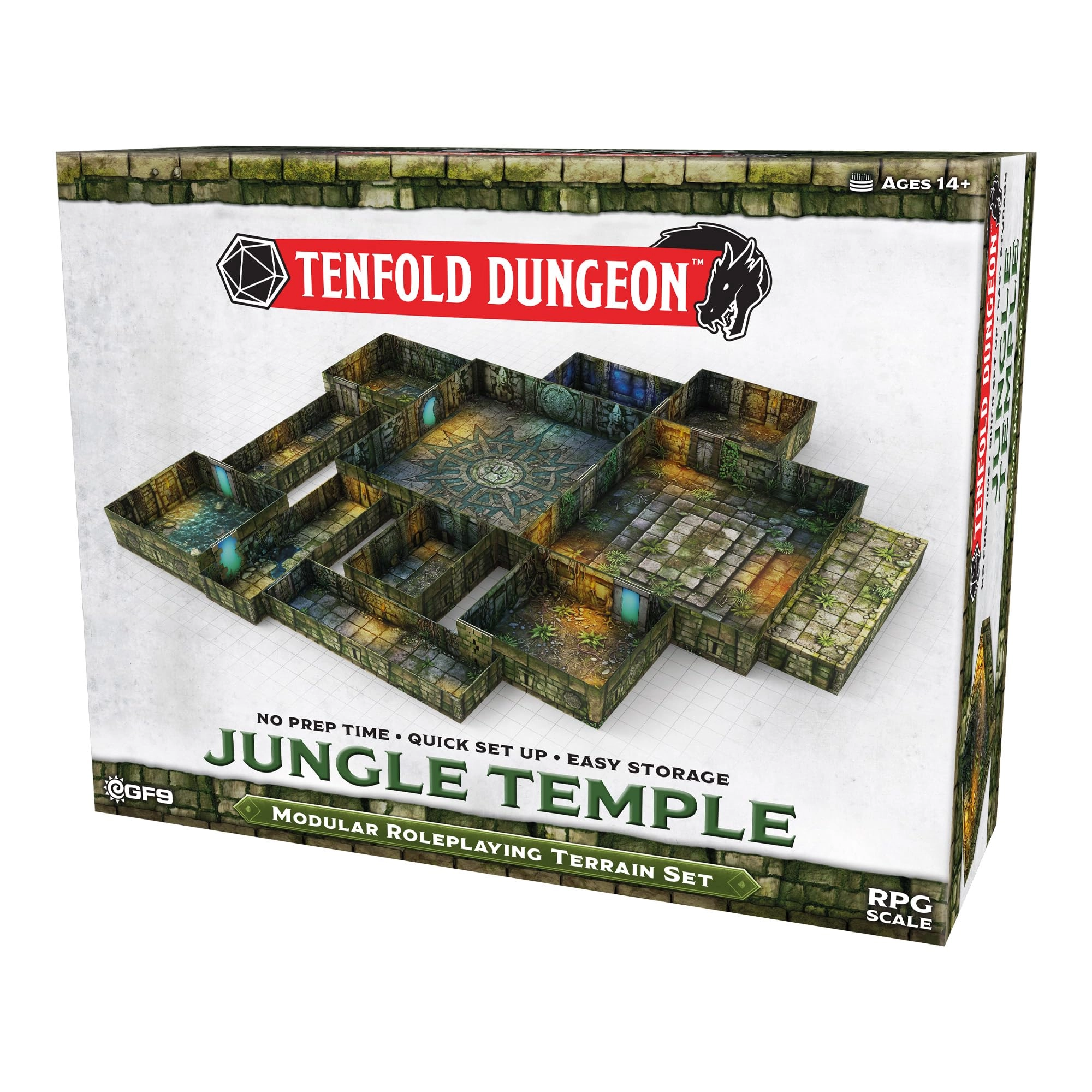 Gale Force Nine Tenfold Dungeon: Jungle Temple