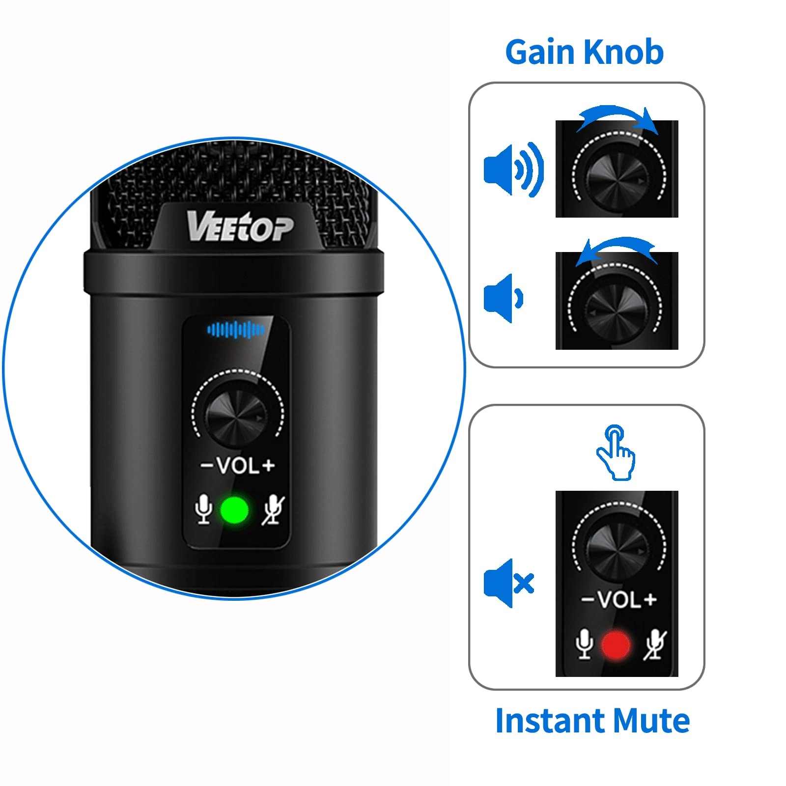 USB Condenser USB Microphone