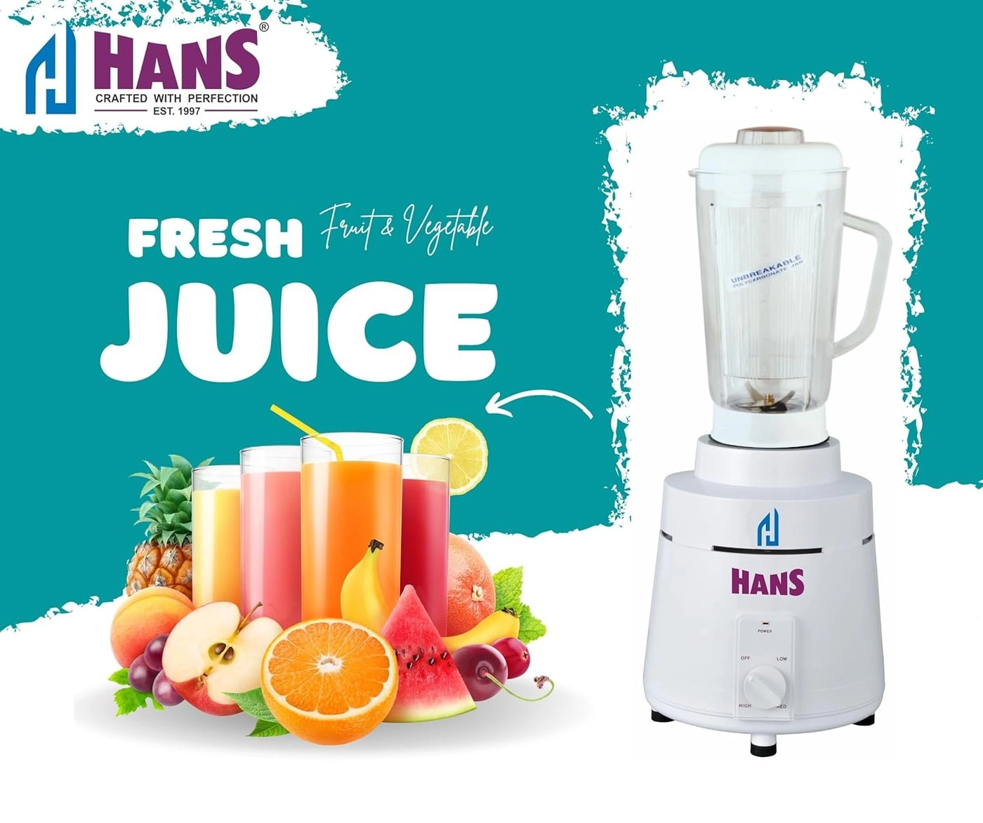 BlendMax - 3 Ltr 1200 Watts