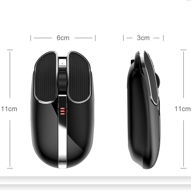 Wireless Adjustable DPI Gaming Mouse - USB