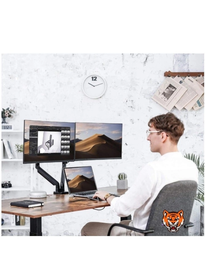 Dual Monitor Desk Mount Stand - 2