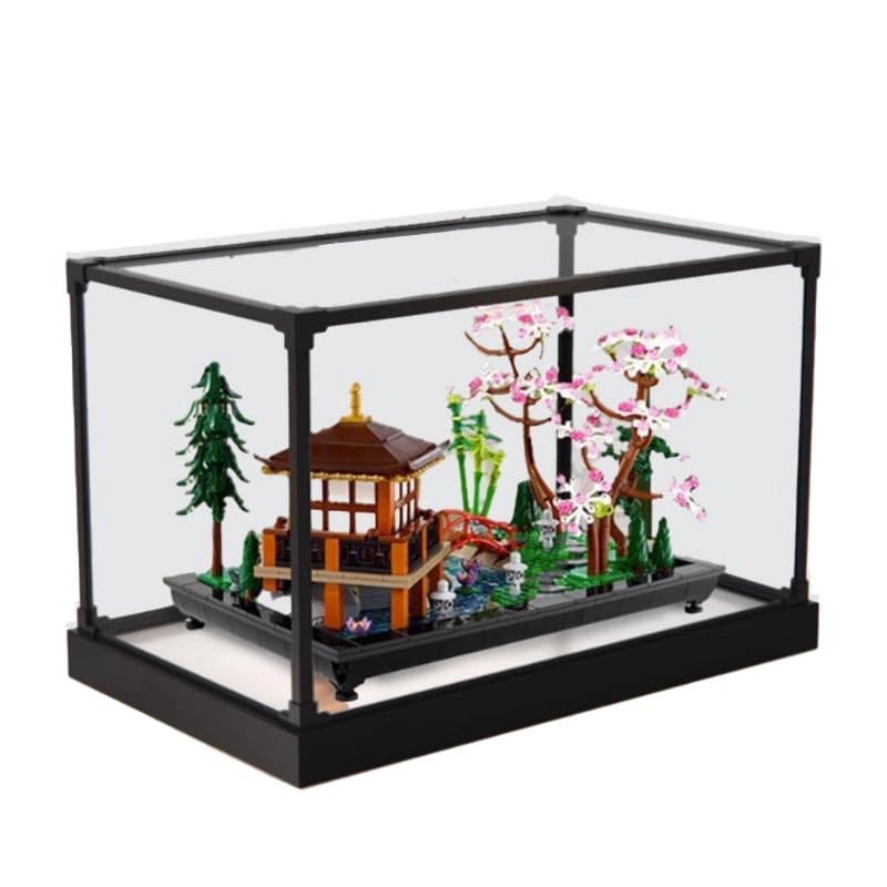 HCAEIOFJ Clear Acrylic Display Case for Lego Icons (10315) - 40x25x25cm Acrylic