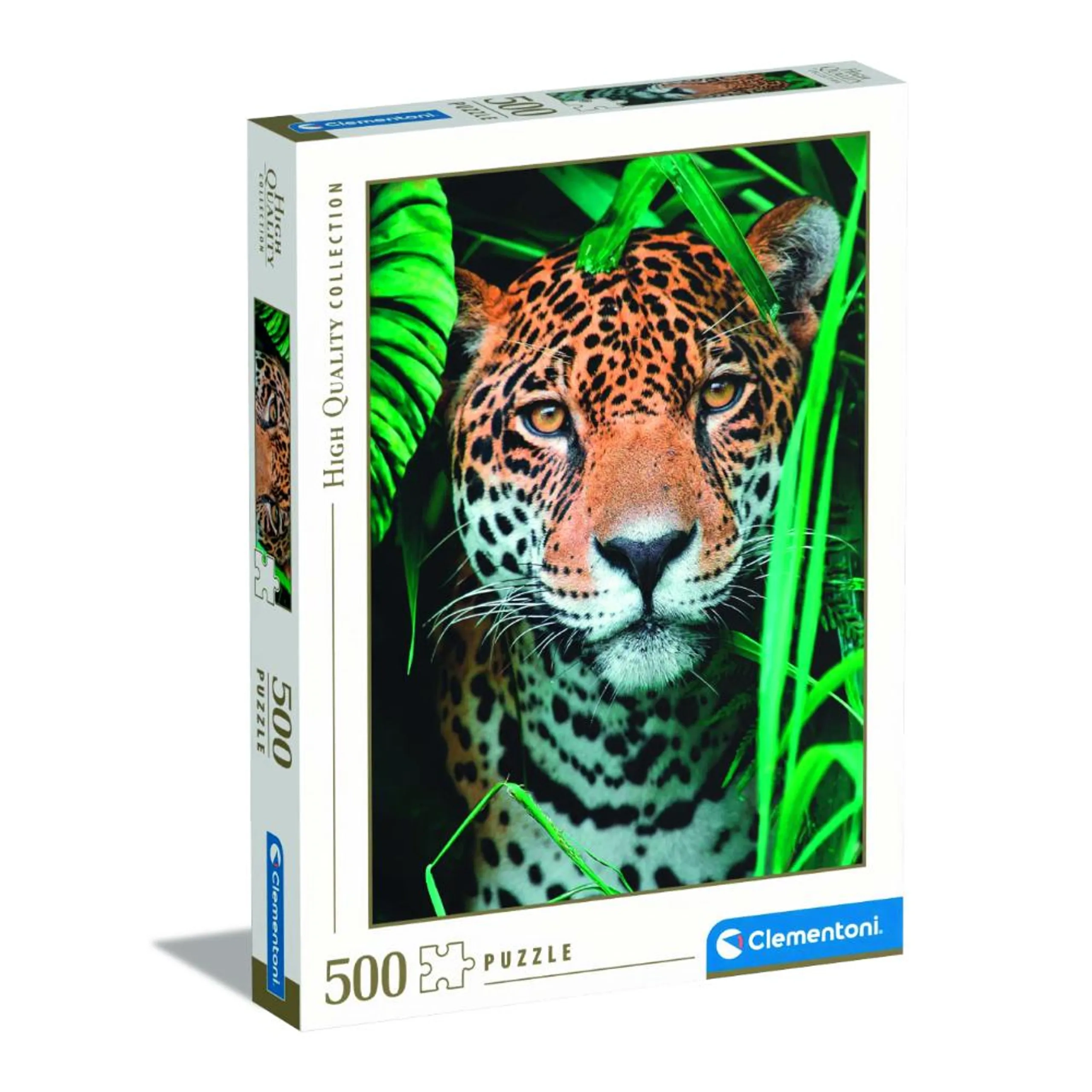 Clementoni Jaguar In The Jungle Puzzle (ALGT-35127) - 500 pcs