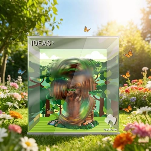 Display Case for Lego 21318 - 3 mm Acrylic Transparent