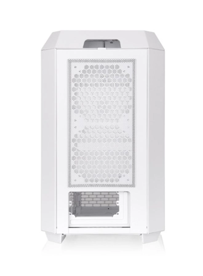 Tower 250 - Mini Tower 3mm Tempered Glass Snow White