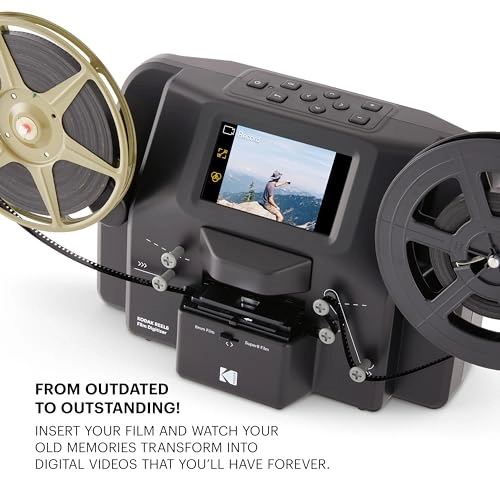 REELS 8mm & Super 8 Films Digitizer Converter - USB