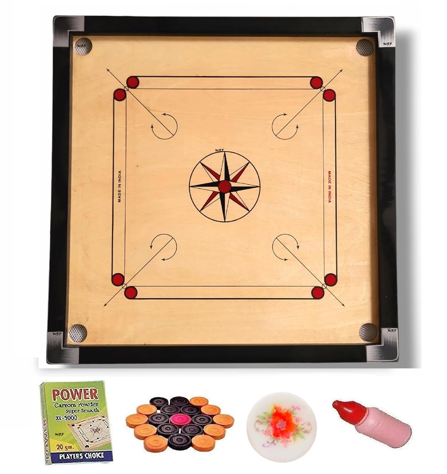 Carrom board - Black Pack