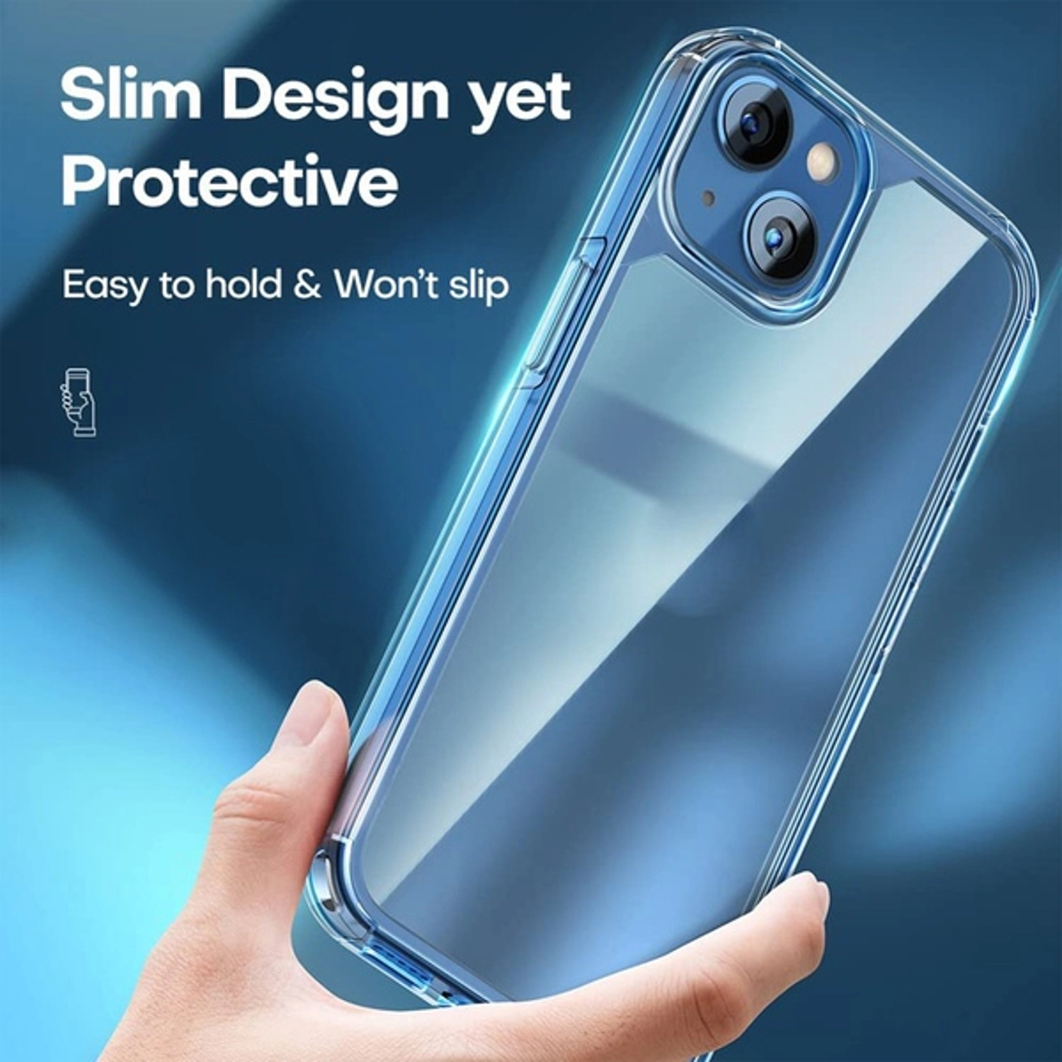 Case + Lens Protector + Screen Protector Protection Pack for iPhone 14