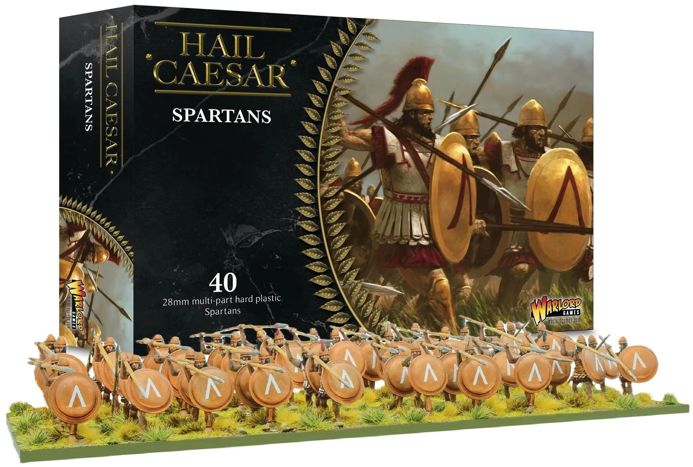 WARLORD GAMES Hail Caesar: Spartans Model Kit (WGH-GR-01) - Plastic Unpainted