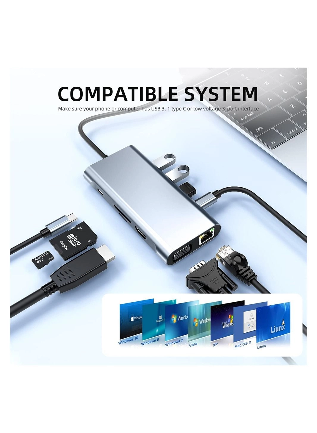 USB C Docking Station