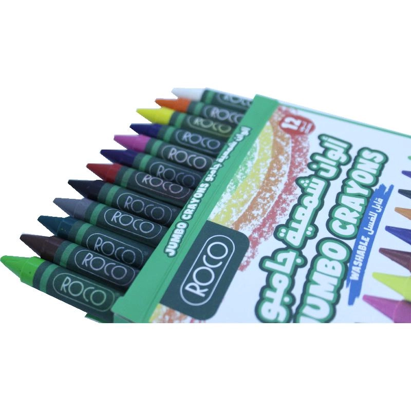 Wax Crayon - 12 Colors