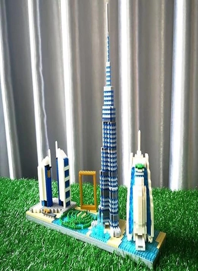Skylines Series Dubai Skyline - Micro Building Blocks 3D Assembly
