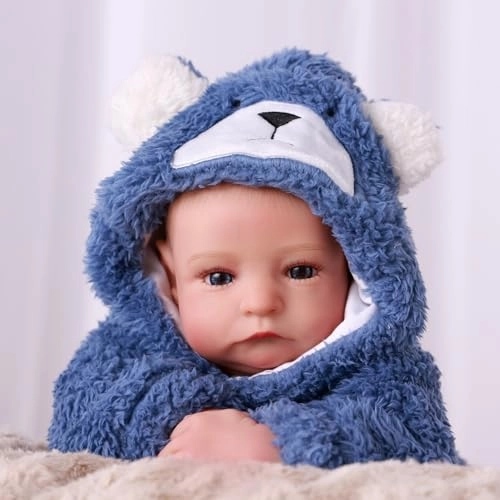 Aiden Reborn Baby Doll - 20 Inch Silicone Ages 3+