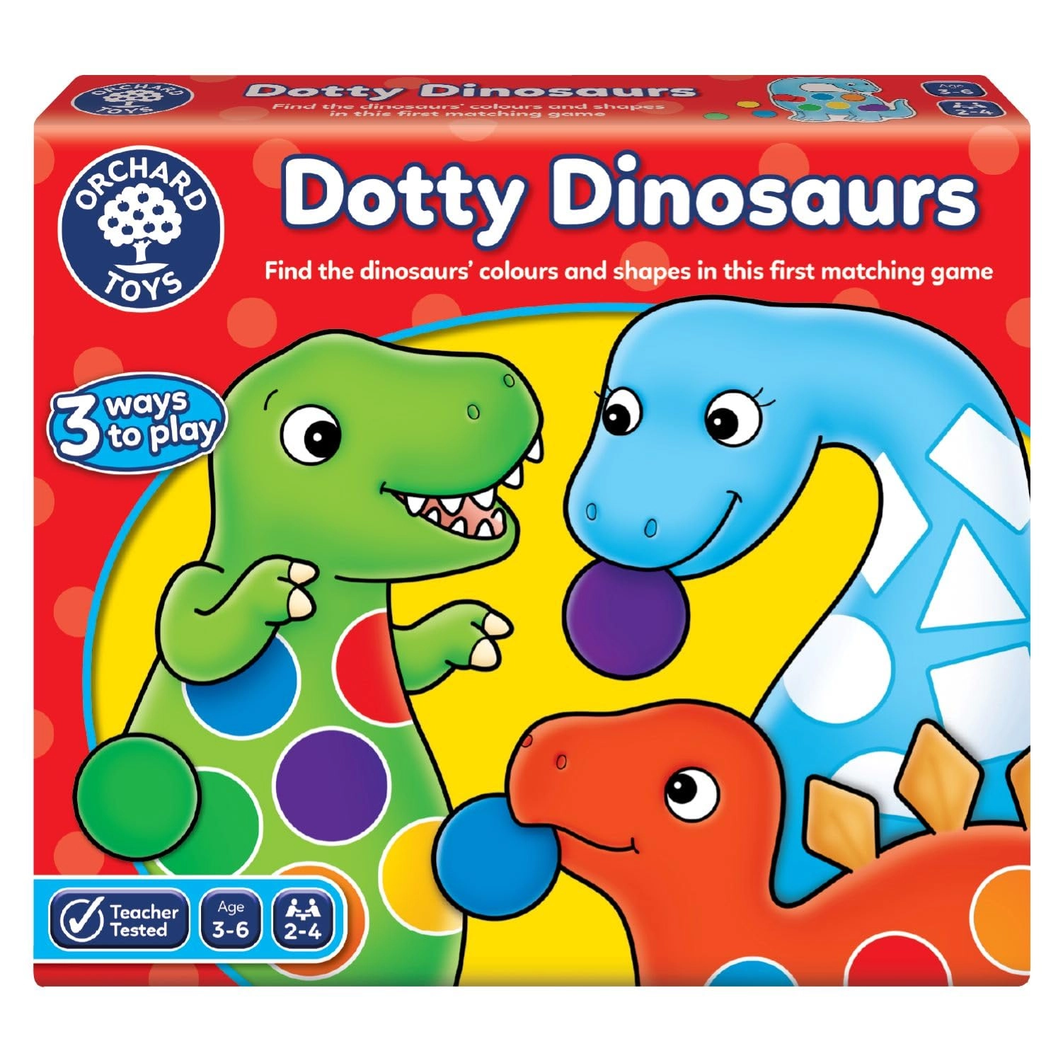 Dotty Dinosaurs - 3 years to 6 years 54 pieces
