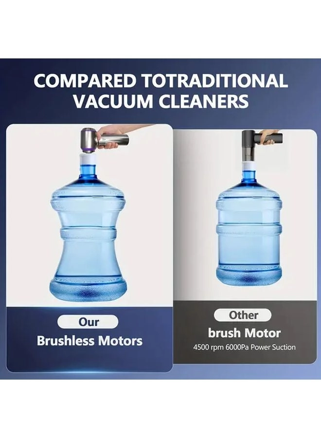 4-in-1 Wireless Handheld Vacuum Cleaner - 2000mAh