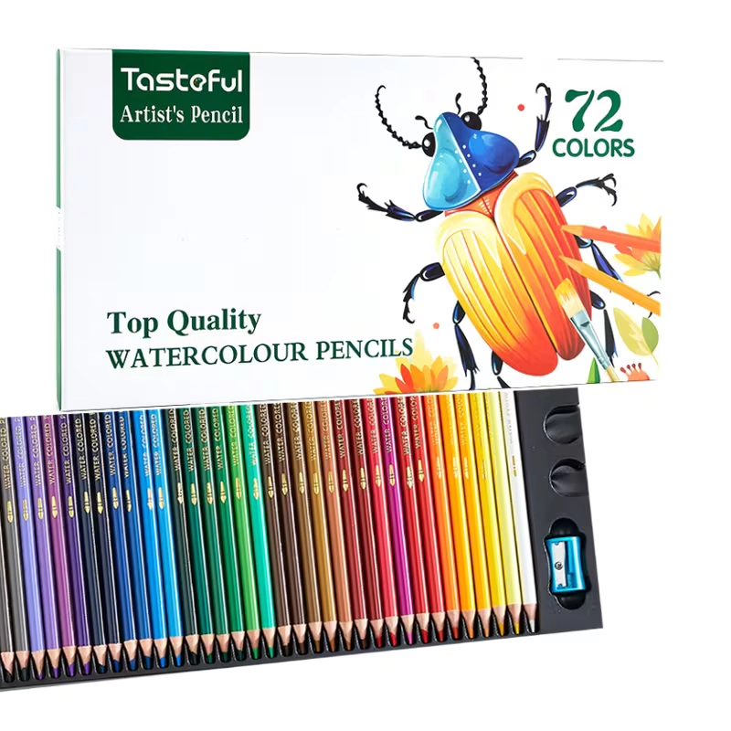 TastoFul Watercolour Pencils - 72 Pcs