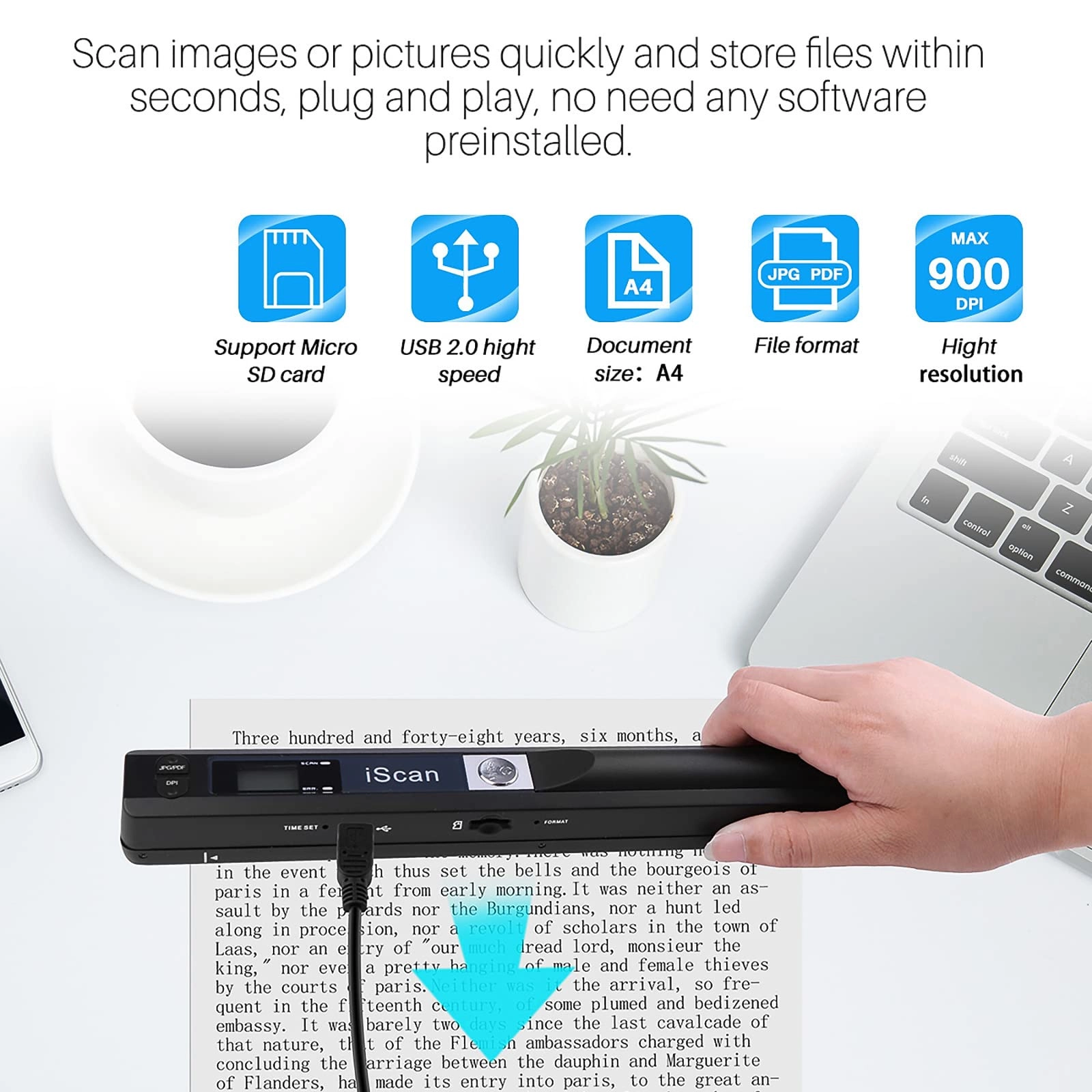 Portable Document Scanner