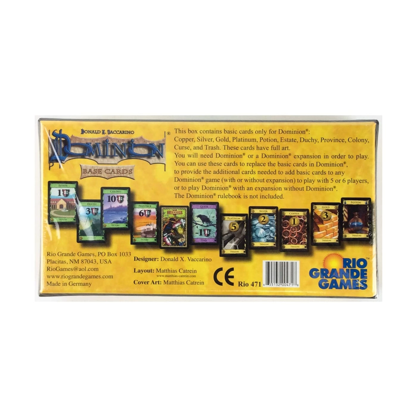 Dominion: Expansion Base Cards