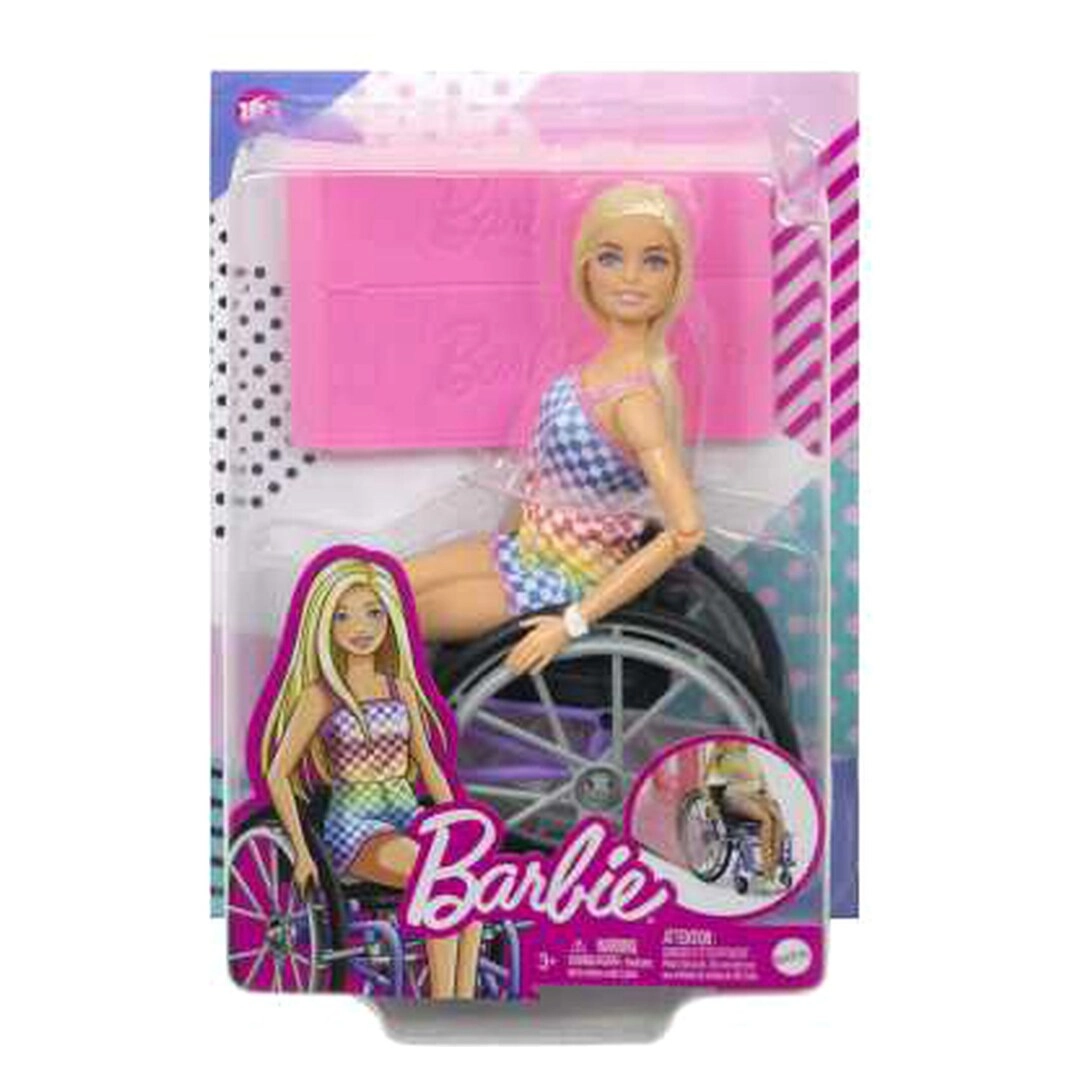 Barbie Fashionistas - Multicolor Ages 3+ + Wheelchair