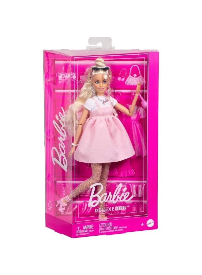 Barbie Deluxe Style Barbiecore Fashion Doll - 30.48 cm Blonde Ages 4+
